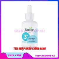 Serum Simple Booster 3% Hyaluronic Acid + B5 30 ml