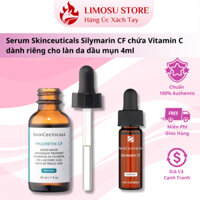 Serum Skinceuticals Silymarin CF chứa Vitamin C dành riêng cho làn da dầu mụn 4ml