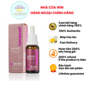 Serum tái tạo tinh chất hoa hồng Lanopearl Bio Rose Regenerating Serum 25ml