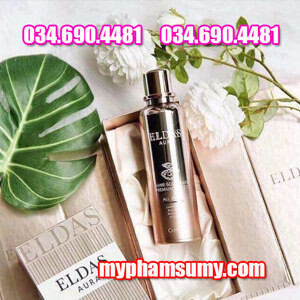 Serum Tế Bào Gốc Eldas Aura Shine Gold Pearl Premium Peptide All in One 100ml