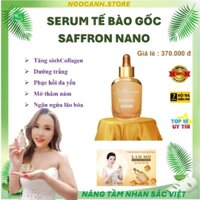 [SERUM TẾ BÀO GỐC] saffron nano - TÙY TÂM PHARMA- Dưỡng trắng, căng bóng, xóa nhăn.