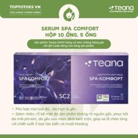 Serum Teana Stress Control Spa Comfort 20ml phục hồi & tái tạo da yếu, giảm nhăn rỗ, cấp nước dưỡng ẩm, se lỗ chân lông