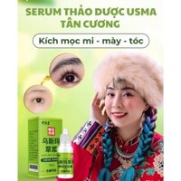 Serum thảo dược kích mọc mi, mày, tóc Usma - Nuôi dưỡng nang lông, Kích thích mọc mi và mày nhanh, Dung tích 10ML