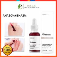 Serum The Ordinary AHA 30% + BHA 2% Peeling Solution 30ml - Hàng Chính Hãng