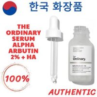 serum the ordinary alpha arbutin 2 ha tinh chất dưỡng trắng mờ thâm nám