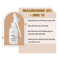 Serum The Ordinary Niacinamide 10% + Zinc 1%
