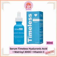 Serum Timeless Hyaluronic Acid + Matrixyl 3000 + Vitamin C 30ml