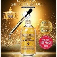 Serum tinh chất 24k Gold MEDIPEEL làm trắng da chống lão hóa tái tạo và săn chắc da Hàn Quốc 100ml