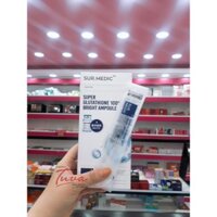 Serum tinh chất huyết thanh dưỡng trắng trị nám Sur Medic Glutathione Bright Ampoule siêu tốt Tuvashop