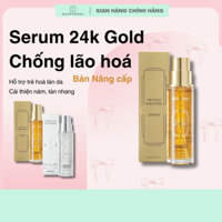 Serum tinh chất vàng Bergamo 24k Gold CHÍNH HÃNG - chống lão hoá, trẻ hoá da bản nâng cấp 120ml