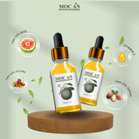 Serum Tinh Dầu Bưởi Da Xanh 10ml Mộc Ân Haircare dành cho tóc hư tổn, dưỡng ẩm bóng mượt
