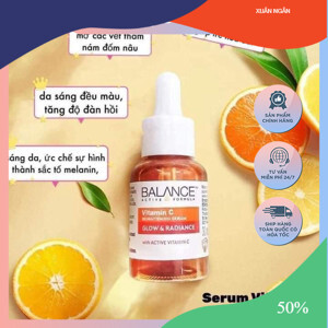 Serum Trắng Da Mờ Thâm Balance Active Formula Vitamin C Brightening 30ml