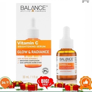 Serum Trắng Da Mờ Thâm Balance Active Formula Vitamin C Brightening 30ml