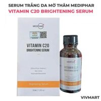 Serum Trắng Da Mờ Thâm Vitamin C20 Brightening Serum Mediphar 30ml