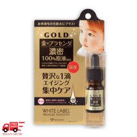 Serum vàng và tính chất nhau thai làm trắng da Premium Placenta Gold Essence White Label 10ml