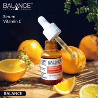 Serum vitamin c balance trị mụn dưỡng trắng da mặt dưỡng ẩm thâm thu nhỏ lỗ chân lông 30ml