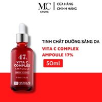 Serum Vitamin C Histolab Vita C 47% Complex Ampoule 30ml chống lão hóa, trắng da (Hàng chính hãng)