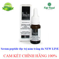 Serum Vitamin C trắng da trị nám xóa tàn nhang KORA NEW LINE PROFESSIONAL với peptide collagen biển