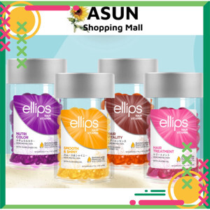 Serum Vitamin Dưỡng Tóc Mềm Mượt Và Óng Ả Ellips Smooth & Shiny (Hộp 50 Viên )