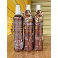 Serum Xịt Dưỡng Và Phục Hồi Tóc Hư Tổn Keratin Boost 200ml Thái Lan