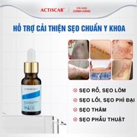 Serum xóa sẹo, làm mờ sẹo lồi, sẹo lõm, sẹo rỗ, sẹo thâm mụn hiệu quả an toàn với mọi làn da Actiscar 15g