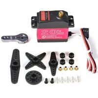 Servo chống nước tốc độ cao DS3218 20KG 180 / 270 độ Servo kỹ thuật số Baja Servo w / Cánh tay kim loại cho xe RC 1 / 8 1 / 10