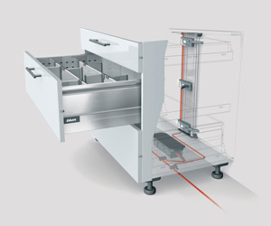 SERVO DRIVE Blum cho 3 ngăn kéo 554.99.993