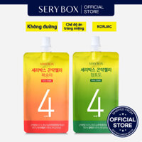 [Sery Box] Thạch Giảm Cân Konjac Jelly Vị Đào, Nho Xanh Hộp 10 Dành Cho Người Ăn Kiêng, Tạo Cảm Giác No Lâu Date 7/2025