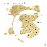 Set 02 Bộ Đồ Dài Tay 100% Cotton Siêu thoáng mát cho bé 5 - 24kg AmamIo BABY WEAR Chính Hãng