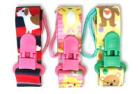 Set 03 Cái Dụng Cụ Kẹp Ti Giả Chống Rơi Lixi Baby Set Brown Bear