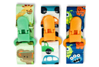 Set 03 Cái Dụng Cụ Kẹp Ti Giả Chống Rơi Lixi Baby Set Blue Monster