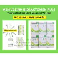 SET 06 hộp Men vi sinh Biolactomen Plus 55k/hộp