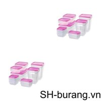 Set 1 / 2 / 17 Túi Nhựa Trong Suốt Bảo Quản Thực Phẩm