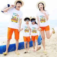 SÉT 1 BỘ QUẦN ÁO ĐI BIỂN GIA ĐÌNH, NHÓM, CẶP ĐÔI- ĐỦ SIZE + MÀU