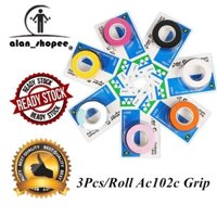 Set 1 cuộn quấn cán vợt cầu lông tennis AC102C AC102EX（3GRIPS) | Mây Beauty