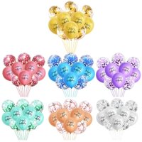 SET 10 BONG BÓNG HAPPY BIRTHDAY 12 INCH SIÊU ĐẸP TRANG TRÍ SINH NHẬT ĐỦ MÀU T-CRAFT
