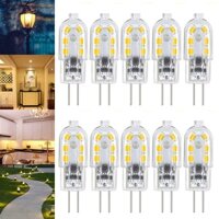 Set 10 Bóng Đèn LED Mini Thay Thế 12V 5W 33 G4 LED AC / DC