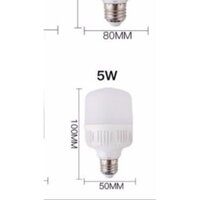 Sét 10 bóng trụ 5w