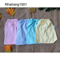 (SET 10 CÁI )QUẦN NGẮN MÀU BOSSINI 100% COTTON CHO BÉ ĐỦ TỪ 13 - 22KG