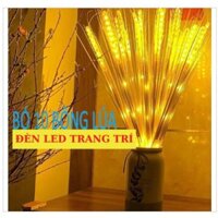 SET 10 CÂY BÔNG LÚA ĐÈN LED BÔNG LÚA THẦN TÀI,  BÔNG LÚA MAY MẮN TRANG TRÍ TẾT, BÀN THỜ GIA TIÊN