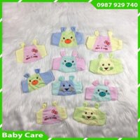 Set 10 chiếc Che thóp sơ sinh tai thỏ siêu yêu, thóp sơ sinh ( loại dán ) - TSS - TK0650 - mũ/ nón che thóp cho bé