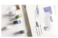 SET 10 CUỘN BĂNG DÍNH WASHI TAPE TRANG TRÍ TẬP SÁCH, SỔ LƯU NIỆM, NHẬT KÍ T-CRAFT ^^