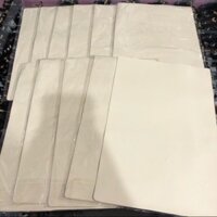 Sét 10 da tập xăm a4 (20*30cm) màu trắng đục
