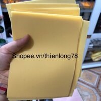 Sét 10 da tập xăm silicon a5, dày 1mm