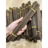 Set 10 đôi đũa buông đũa mộc tự nhiên không sơn hay phun PU