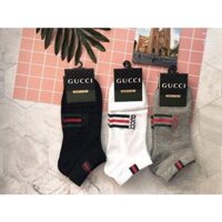 Set 10 Đôi Tất Cotton Nam Cổ Ngắn GC Xuất Khẩu