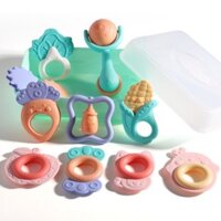 Set 10 Gặm Nướu Lục Lạc Đồ Chơi Cầm Nắm Baby Rattle Cho Bé