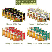 [SET 10 GÓI] - ACECOOK - Miến trộn Phú Hương 4 vị: Xốt cua, Bò chua ngọt, Hải sản cay, Gà xào chua ngọt (66-71g/gói)