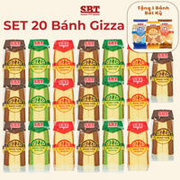 Set 10 Gói Bánh Bông Lan Tam Giác Gizza 3 Vị Thơm Ngon, Bổ Sung Dinh Dưỡng Cho Bữa Sáng, Bữa Phụ,..