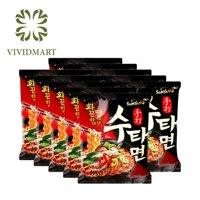 [Set 10 gói] MÌ BÒ CAY SAMYANG SUTAH RAMEN – NHẬP KHẨU HÀN QUỐC – GÓI 120GR – SAMYANG